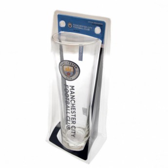 Manchester City poháre Tall Beer Glass