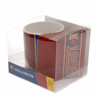 FC Barcelona hrnček Mug and Coaster Set