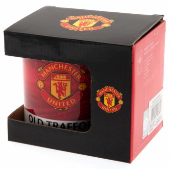 Manchester United hrnček address Old Trafford