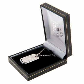 West Ham United retiazka na krk s psou známkou Framed Dog Tag & Chain CT