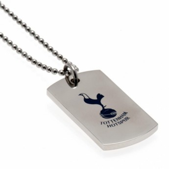 Tottenham retiazka na krk s psou známkou Colour Crest Dog Tag & Chain