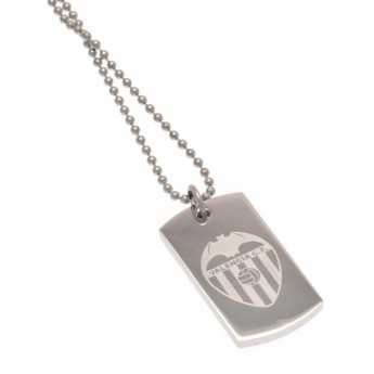 Valencia retiazka na krk s psou známkou Engraved Dog Tag & Chain