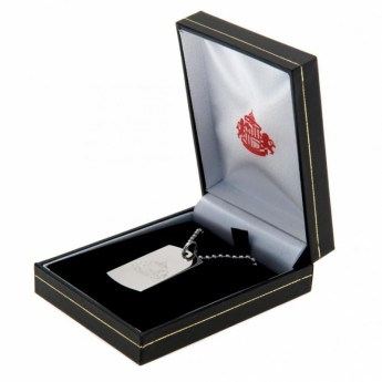 Sunderland retiazka na krk s psou známkou Engraved Dog Tag & Chain