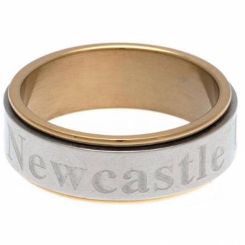 Newcastle United prsteň Bi Colour Spinner Ring XX-Large