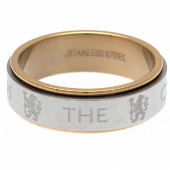 FC Chelsea prsteň Bi Colour Spinner Ring Large