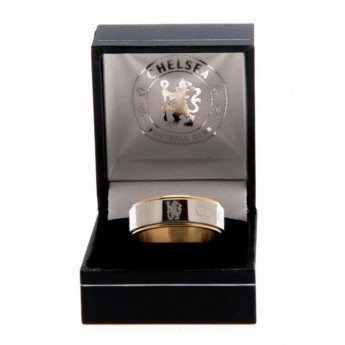 FC Chelsea prsteň Bi Colour Spinner Ring Large