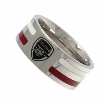 FC Arsenal prsteň Colour Stripe Ring Large