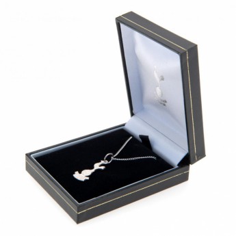 Tottenham retiazka na krk s príveskom Sterling Silver Pendant & Chain