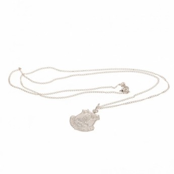 FC Everton retiazka na krk s príveskom Sterling Silver Pendant & Chain