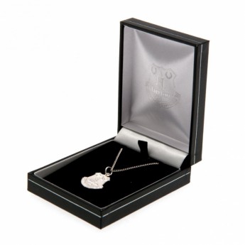 FC Everton retiazka na krk s príveskom Sterling Silver Pendant & Chain