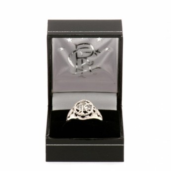 FC Rangers prsteň Sterling Silver Ring Large