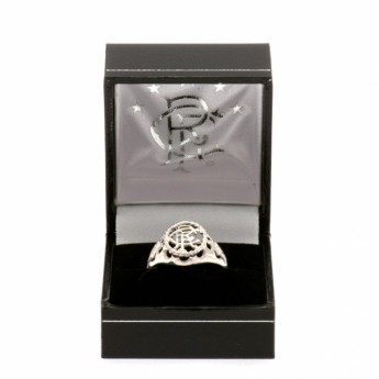 FC Rangers prsteň Sterling Silver Ring Small