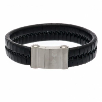 Tottenham kožený náramok Single Plait Leather Bracelet