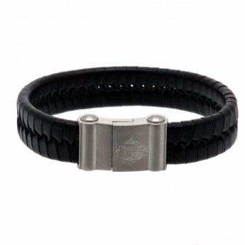 Sunderland kožený náramok Single Plait Leather Bracelet