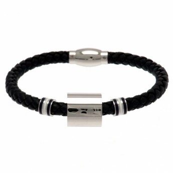 Tottenham kožený náramok Colour Ring Leather Bracelet