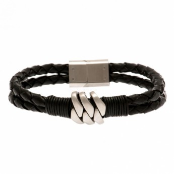 West Ham United kožený náramok Leather Bracelet