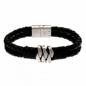 FC Celtic kožený náramok Leather Bracelet