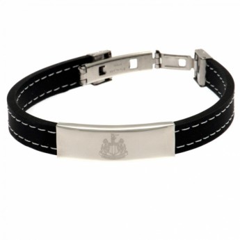 Newcastle United silikónový náramok Stitched Silicone Bracelet