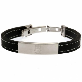 FC Liverpool silikónový náramok Stitched Silicone Bracelet