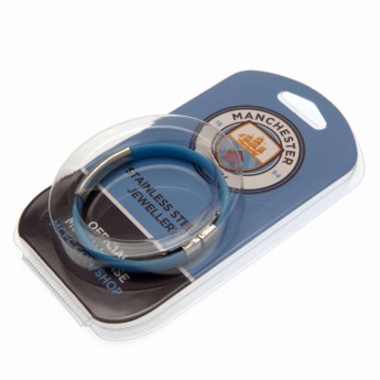 Manchester City silikónový náramok Colour Silicone Bracelet