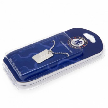 FC Chelsea retiazka na krk s psou známkou Silver Plated Dog Tag & Chain
