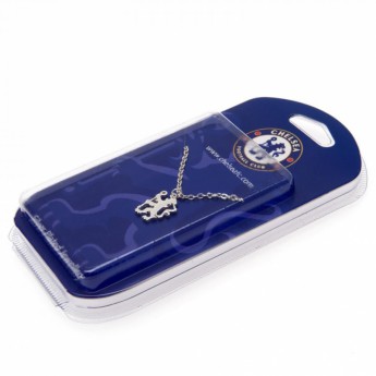 FC Chelsea retiazka na krk s príveskom Silver Plated Pendant & Chain LN