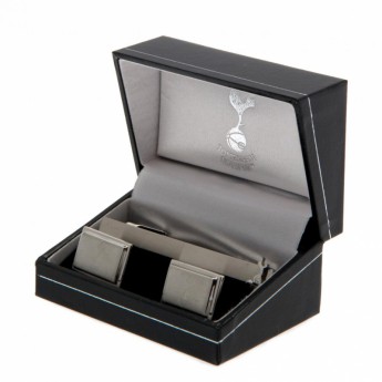 Tottenham set viazanková spona a manžetové gombíky Tie Slide & Cufflink Set