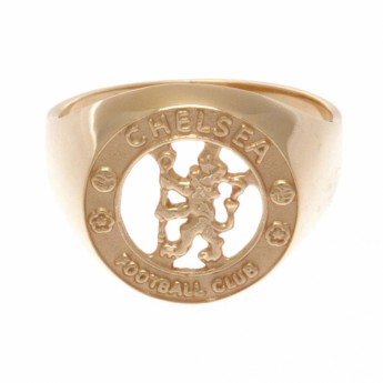 FC Chelsea prsteň 9ct Gold Crest Medium