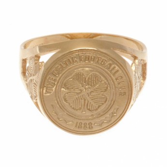 FC Celtic prsteň 9ct Gold Crest Medium