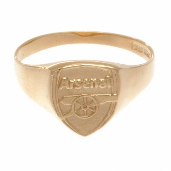 FC Arsenal prsteň 9ct Gold Crest Large
