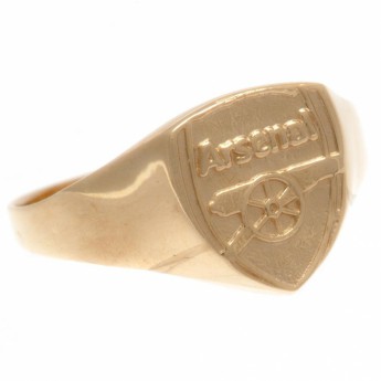 FC Arsenal prsteň 9ct Gold Crest Medium