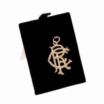 FC Rangers zlatý prívesok 9ct Gold Pendant Large