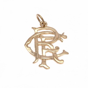 FC Rangers zlatý prívesok 9ct Gold Pendant Large