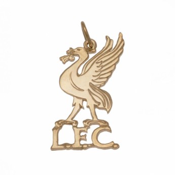 FC Liverpool zlatý prívesok 9ct Gold Pendant Livebird