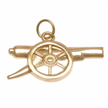 FC Arsenal zlatý prívesok 9ct Gold Pendant Cannon