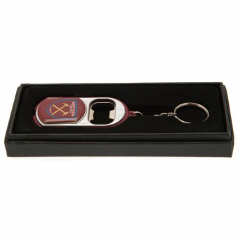 West Ham United prívesok s otvárakom Key Ring Torch Bottle Opener