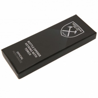 West Ham United prívesok s otvárakom Key Ring Torch Bottle Opener