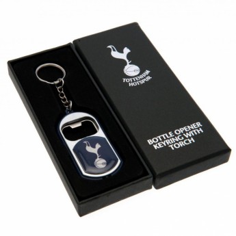 Tottenham prívesok s otvárakom Key Ring Torch Bottle Opener