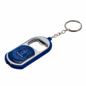 FC Everton prívesok s otvárakom Key Ring Torch Bottle Opener