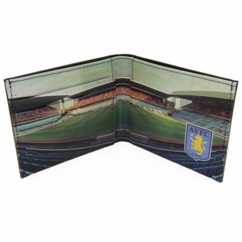 Aston Villa kožená peňaženka Panoramic Wallet