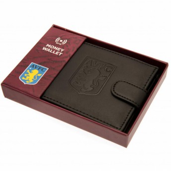 Aston Villa kožená peňaženka Anti Fraud Wallet