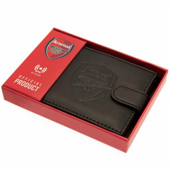 FC Arsenal kožená peňaženka Anti Fraud Wallet