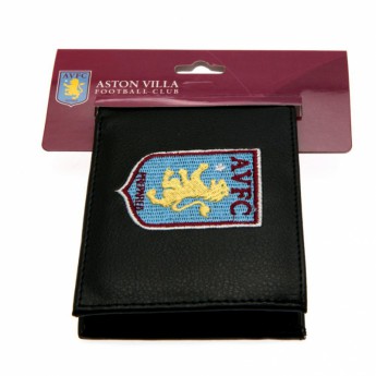 Aston Villa peňaženka z technickej kože Embroidered Wallet