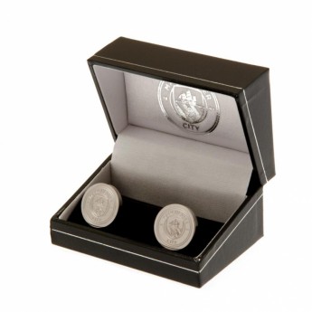 Manchester City manžetové gombíky Stainless Steel Cufflinks CR