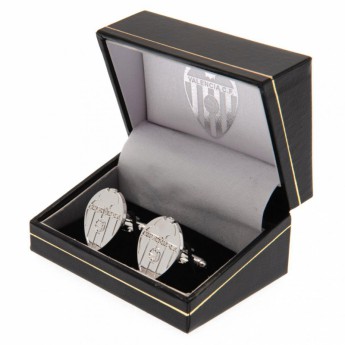 Valencia manžetové gombíky Silver Plated Cufflinks CR