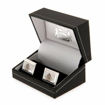 Sunderland manžetové gombíky Silver Plated Cufflinks