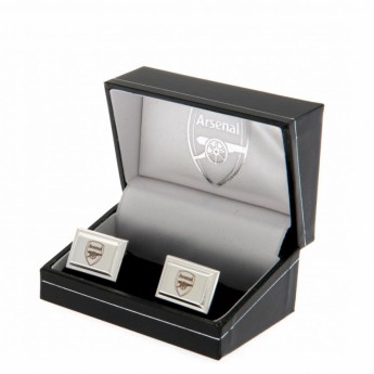 FC Arsenal manžetové gombíky Silver Plated Cufflinks
