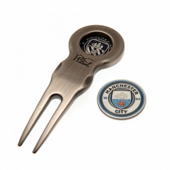 Manchester City set vypichovátka s markovákom Divot Tool & Marker
