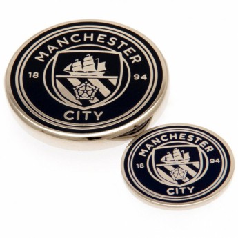 Manchester City marker loptičky Ball Marker Duo