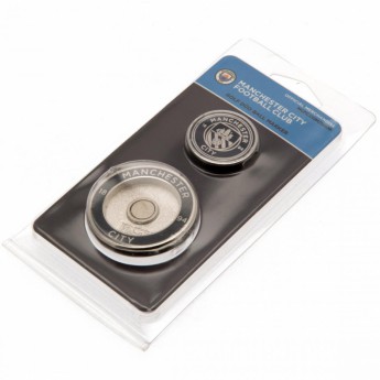 Manchester City marker loptičky Ball Marker Duo